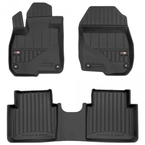 Gulvmatter Honda CR-V V (2018-2023) – 3D Premium med sidekant | Frogum