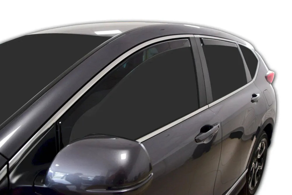 Vindavviser Honda CR-V V / sett 4 stk. (2018-2023) – PMMA Plexi | Heko