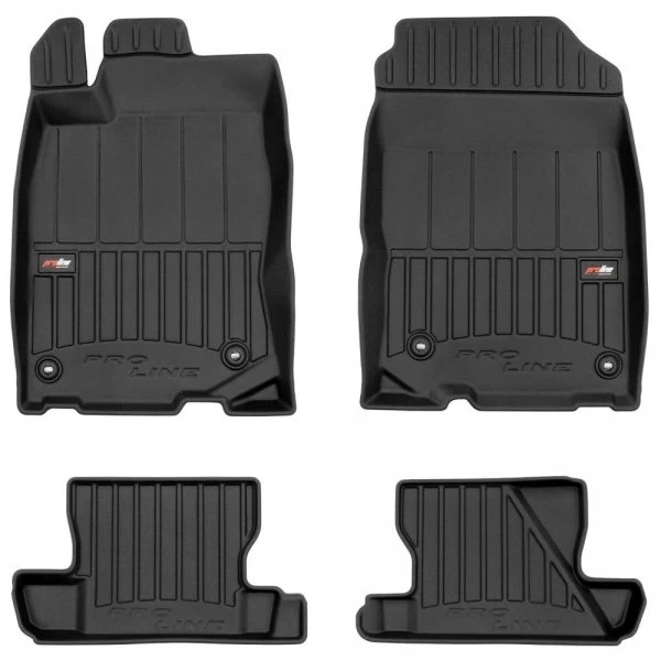 Gulvmatter Honda CR-Z HB (2010-2016) – 3D Premium med sidekant | Frogum