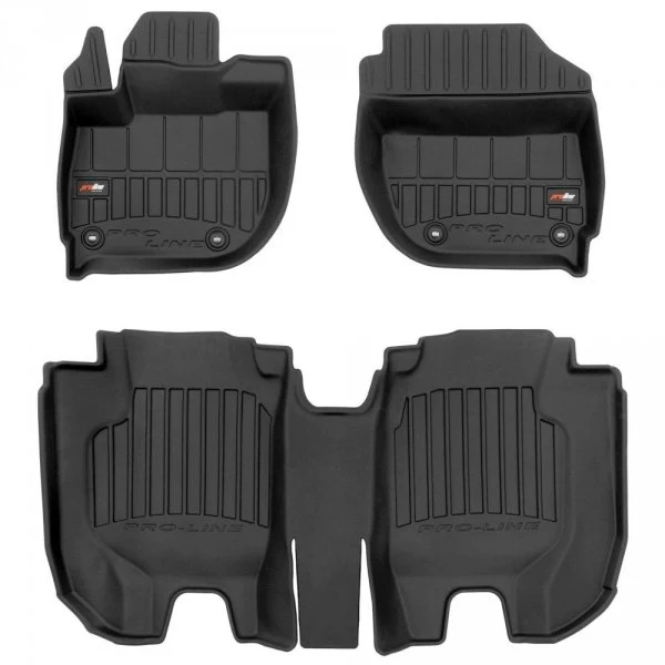 Gulvmatter Honda HR-V II (2013-2021) – 3D Premium med sidekant | Frogum