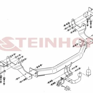 Tilhengerfeste Hyundai H1 – fastmontert | Steinhof