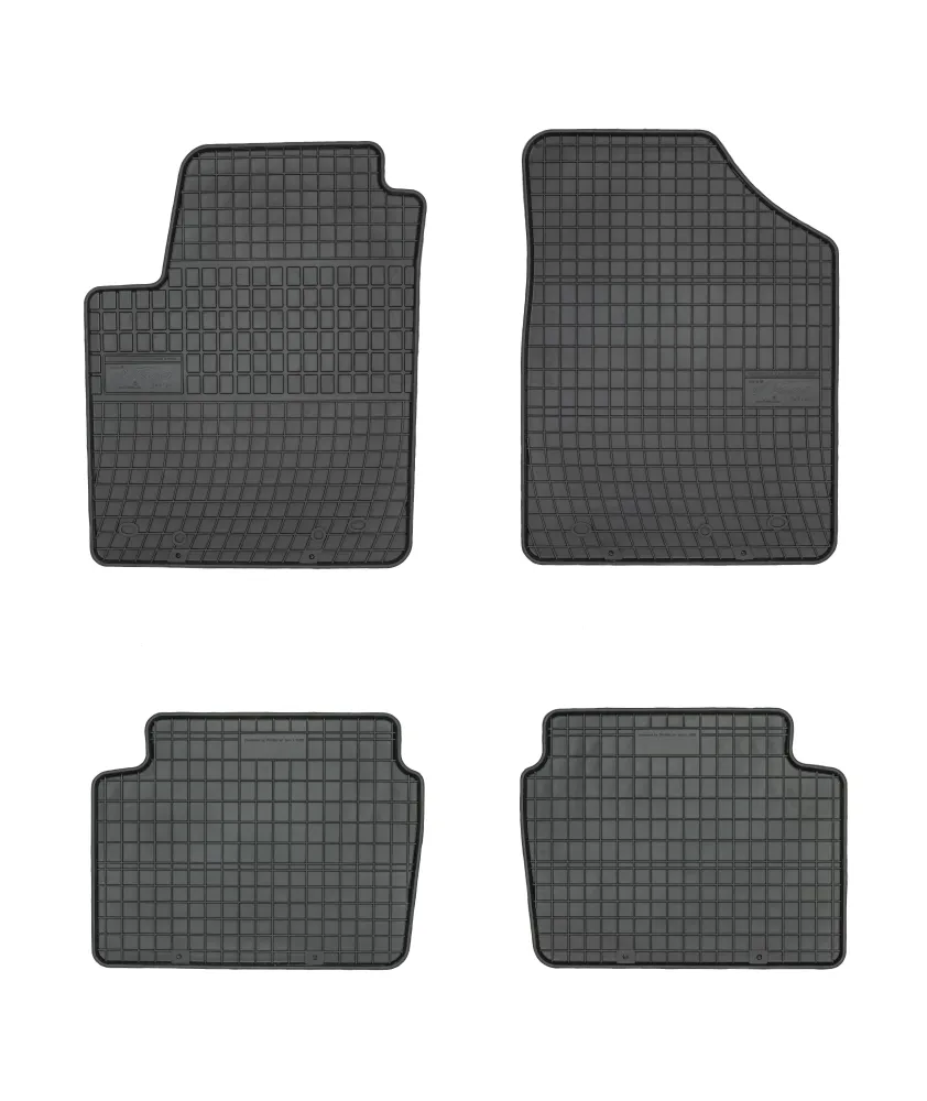 Gulvmatter Hyundai i10 (2007-2013) – med sidekant på 1 cm | Frogum