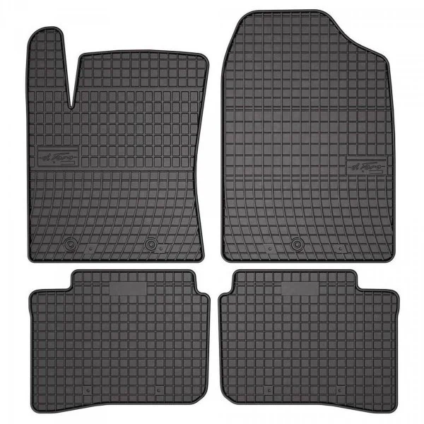 Gulvmatter Hyundai i10 III (2019-) – med sidekant på 1 cm | Frogum