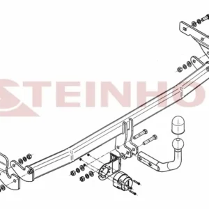 Tilhengerfeste Hyundai i10 (2011-2013) – fastmontert | Steinhof