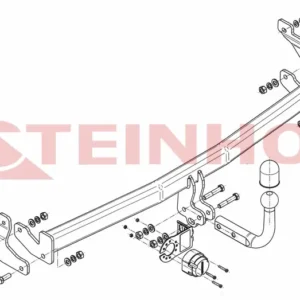 Tilhengerfeste Hyundai i10 5D (BA, IA) (2014-) – fastmontert | Steinhof