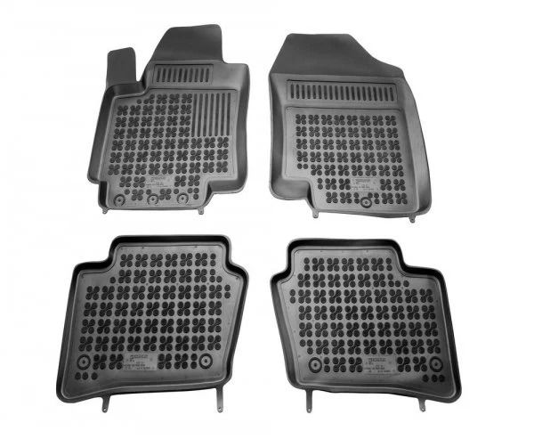 Gulvmatter Hyundai i20 I (2008-2014) – med høykant | Rezaw-Plast