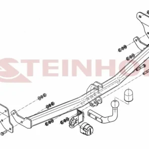 Tilhengerfeste Hyundai i20 I (2008-2014) – fastmontert | Steinhof