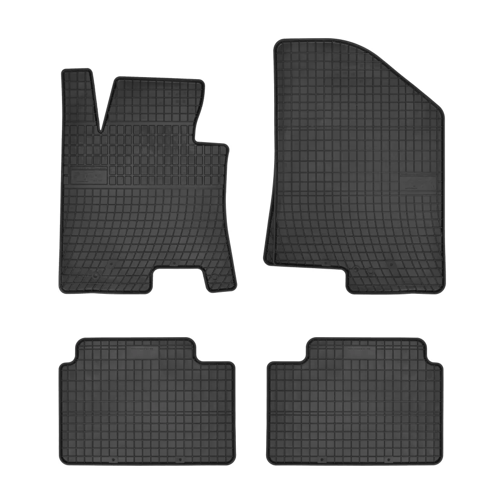 Gulvmatter Hyundai i30 II (2012-2017) – med sidekant på 1 cm | Frogum
