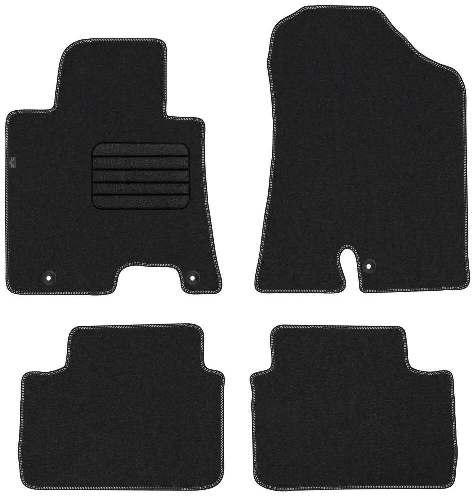 Stoffmatter Hyundai i30 II (2012-2017) – Premium Stoff - Textil