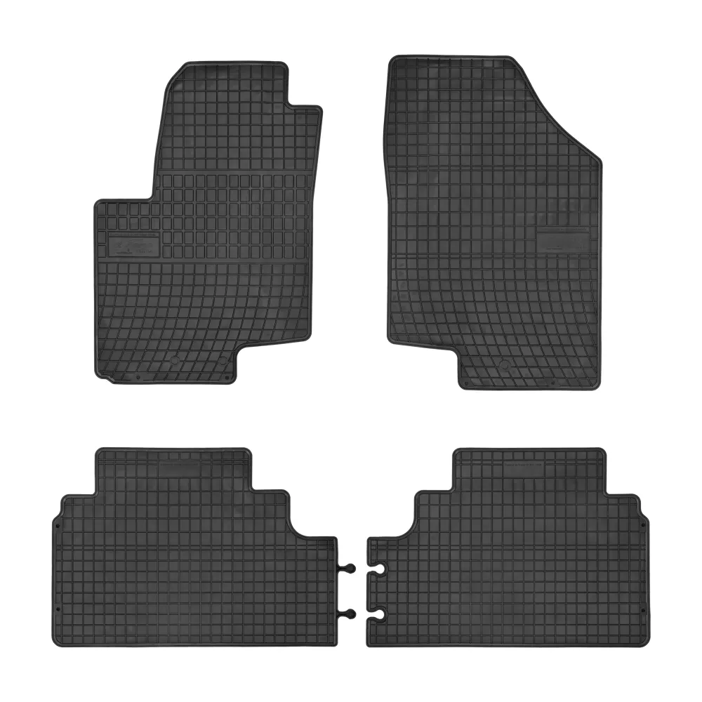 Gulvmatter Hyundai ix20 (2010-2019) – med sidekant på 1 cm | Frogum