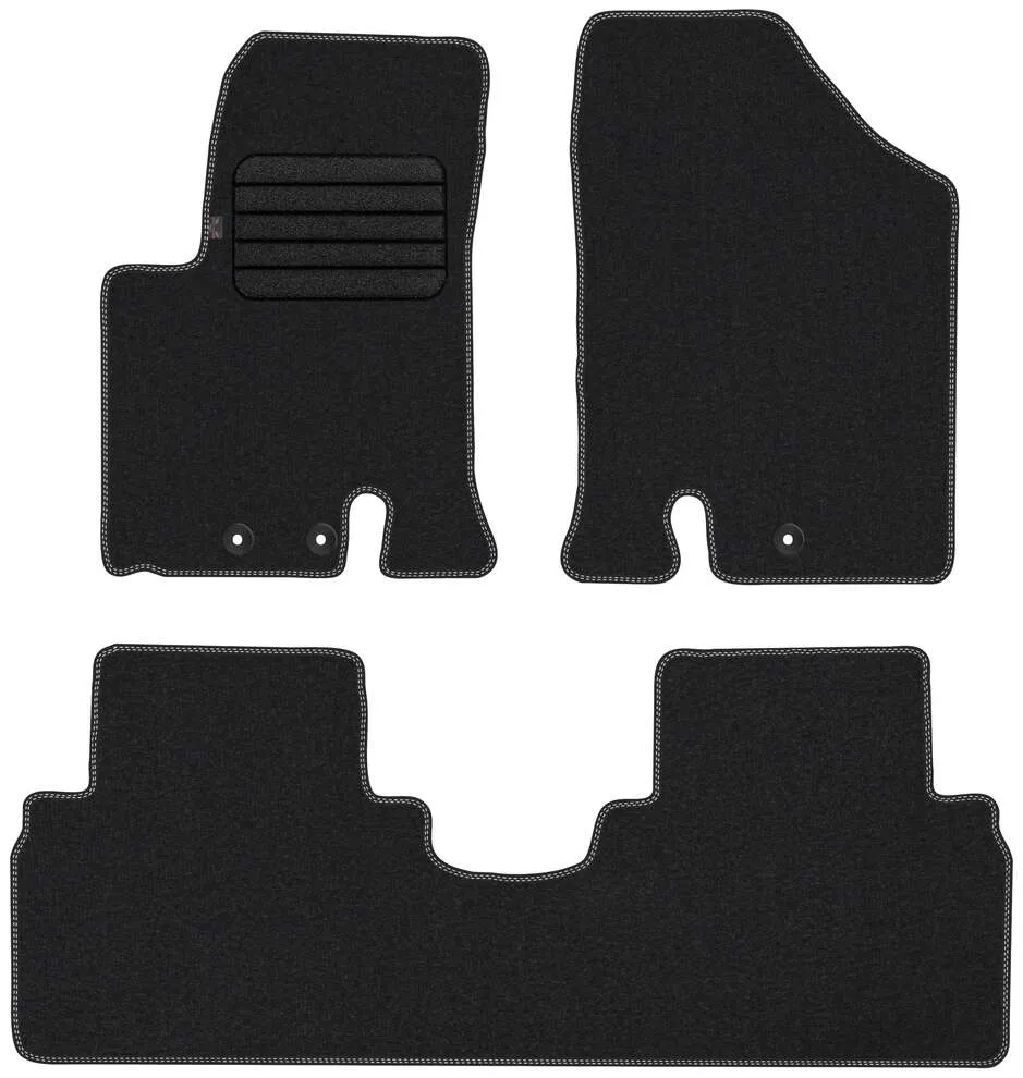 Stoffmatter Hyundai ix20 (2010-2019) – Premium Stoff - Textil