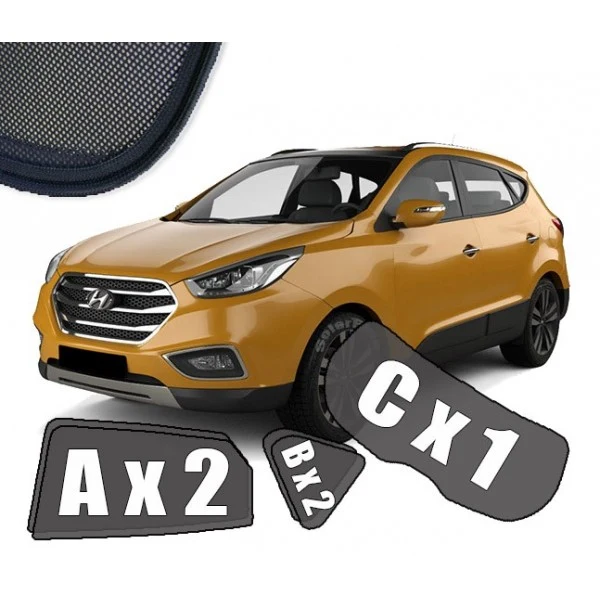 Solskjerm Hyundai IX35 (2009-2015) (5 stk)