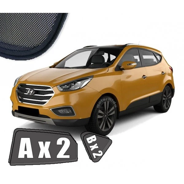 Solskjerm Hyundai IX35 (2009-2015) (4 stk)