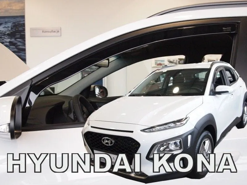 Vindavviser Hyundai Kona I / Kona Electric I – PMMA Plexi | Heko
