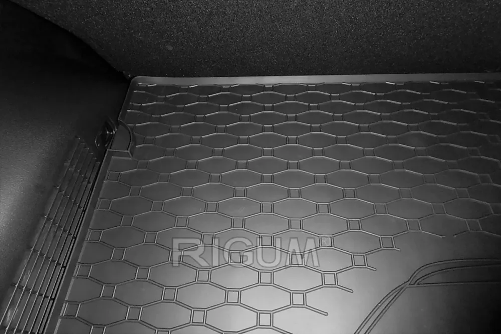 Bagasjeromsmatte Hyundai Santa Fe IV (2018-2024) – Luktfrie Gummi | Rigum