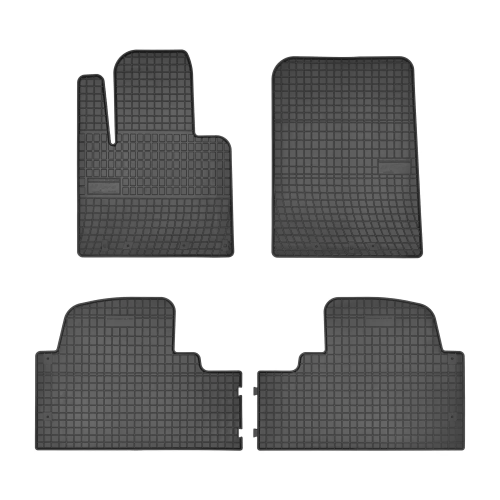Gulvmatter Hyundai Santa Fe III (2015-) – med sidekant på 1 cm | Frogum