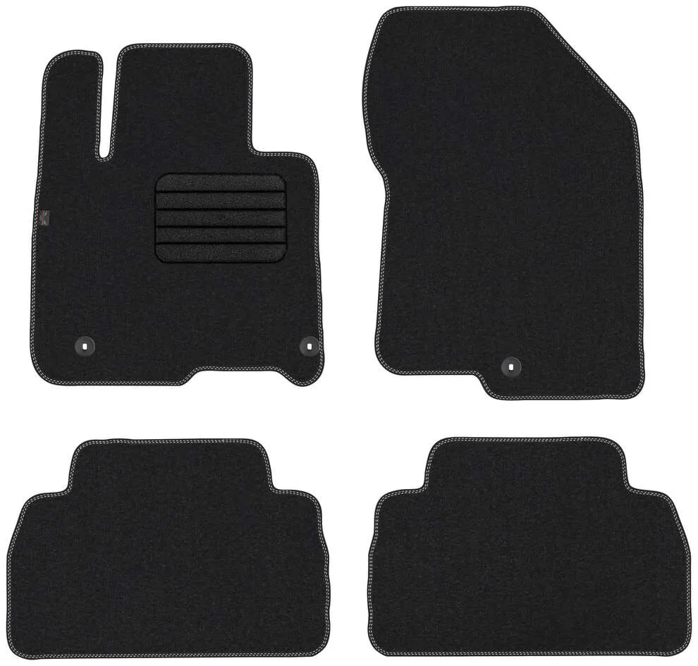 Stoffmatter Hyundai Santa Fe IV (2018-2024) – Premium Stoff - Textil
