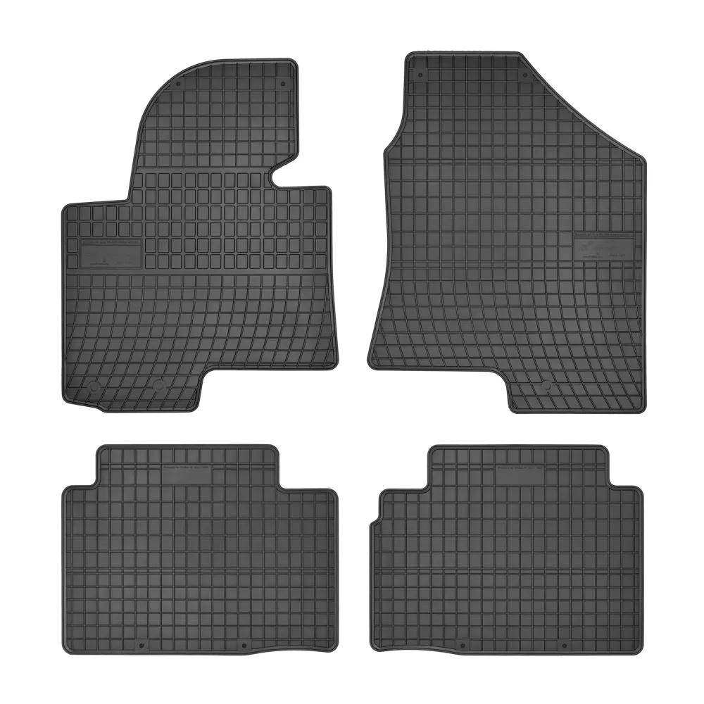 Gulvmatter Hyundai Tucson II (2009-2015) – med sidekant på 1 cm | Frogum