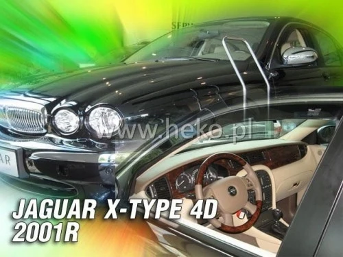 Vindavviser Jaguar X-Type (2001-2009) – PMMA Plexi | Heko