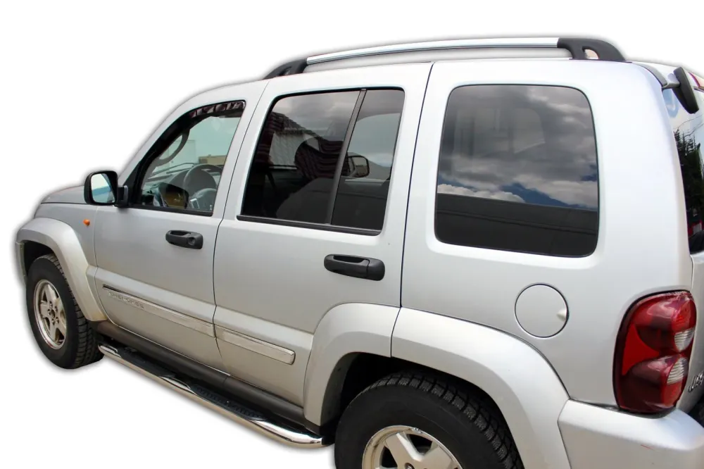 Vindavviser Jeep Cherokee III / Liberty / sett 2 stk. – PMMA Plexi | Heko