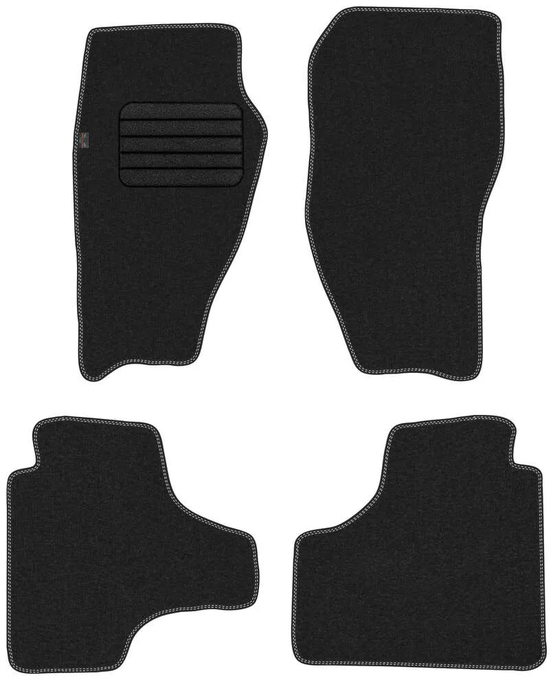 Stoffmatter Jeep Cherokee IV (2007-2012) – Premium Stoff - Textil