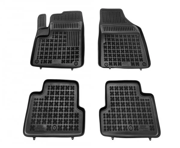 Gulvmatter Jeep Cherokee V (2013-2023) – med høykant | Rezaw-Plast