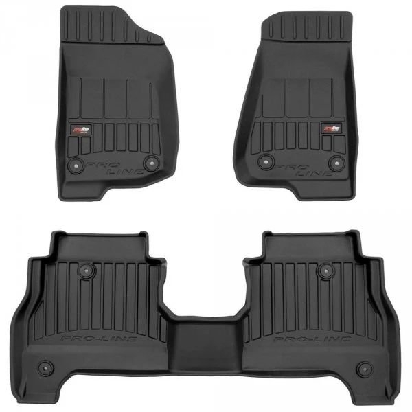 Gulvmatter Jeep Gladiator (2021-) – 3D Premium med sidekant | Frogum