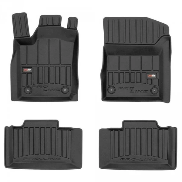 Gulvmatter Jeep Grand Cherokee IV (WK2) (2010-2021) – 3D Premium med sidekant | Frogum