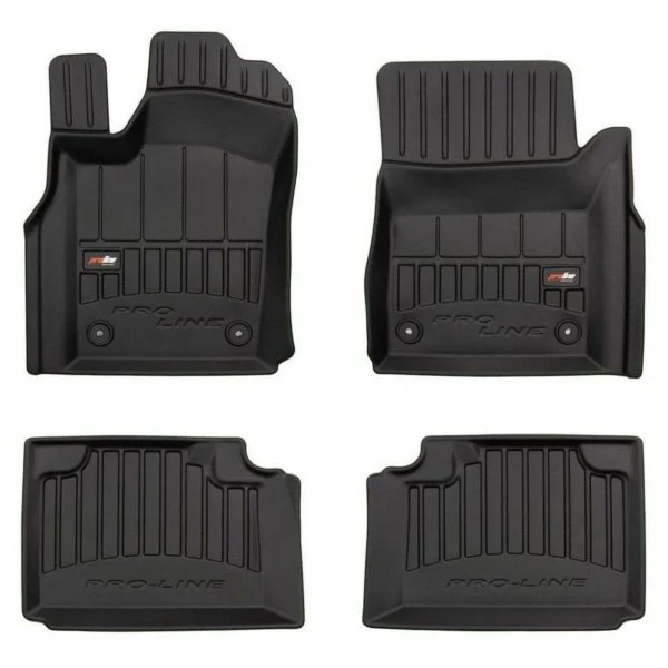Gulvmatter Jeep Grand Cherokee IV (WK2) (2010-2021) – 3D Premium med sidekant | Frogum