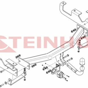 Tilhengerfeste Jeep Grand Cherokee II (WJ) (1998-2005) – fastmontert | Steinhof