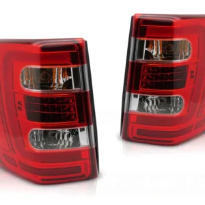 Baklykter Jeep Grand Cherokee WJ (1999–2005) LED Rød/Hvit - LDCH40