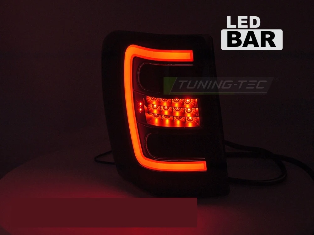 Baklykter Jeep Grand Cherokee WJ (1999–2005) LED Rød/Hvit - LDCH40