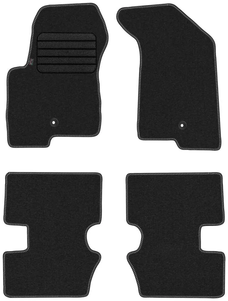Stoffmatter Jeep Patriot (2008-2016) – Premium Stoff - Textil