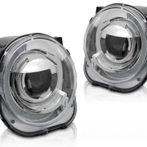 Frontlykter Jeep Renegade (2014–) Tube Light Krom - LPCH52