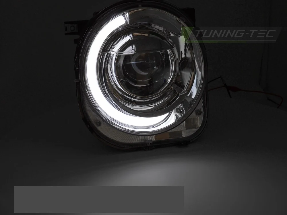 Frontlykter Jeep Renegade (2014–) Tube Light Krom - LPCH52