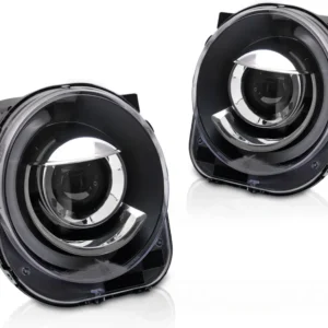 Frontlykter Jeep Renegade (2014–) Tube Light Svart - LPCH53