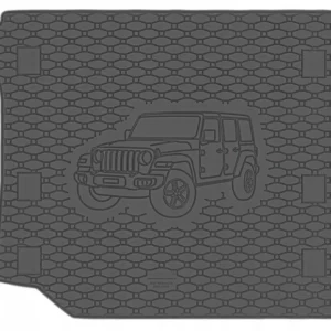 Bagasjeromsmatte Jeep Wrangler JK (2006-2018) – Luktfrie Gummi | Rigum