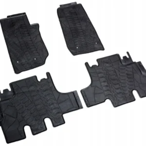 Gulvmatter Jeep Wrangler JK (2006-2018) – Allværs Premium med sidekant | Noname