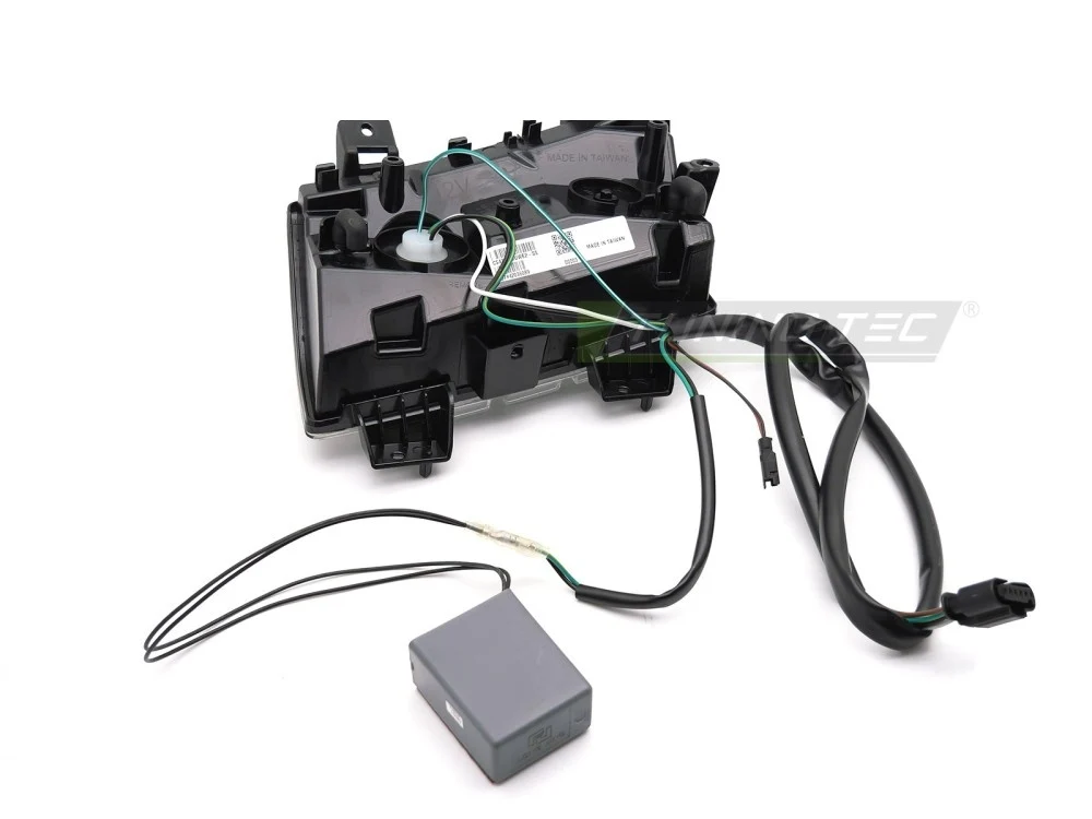 Kjorelys Jeep Wrangler JK 06-18 - Sekvensiell DRL Krom