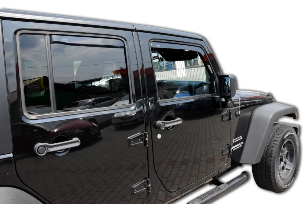 Vindavviser Jeep Wrangler JK (2006-2018) – PMMA Plexi | Heko