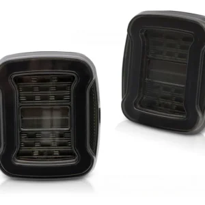 Baklykter Jeep Wrangler YJ/TJ (1991–2006) LED Smoke - LDCH45
