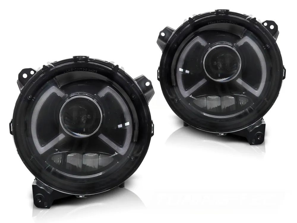 Frontlykter Jeep Wrangler JL (2018–2023) LED DRL - LPCH40