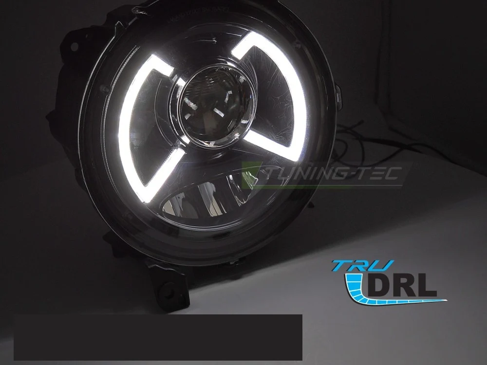 Frontlykter Jeep Wrangler JL (2018–2023) LED DRL - LPCH40