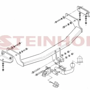 Tilhengerfeste Kia Carens (2006-2013) – fastmontert | Steinhof