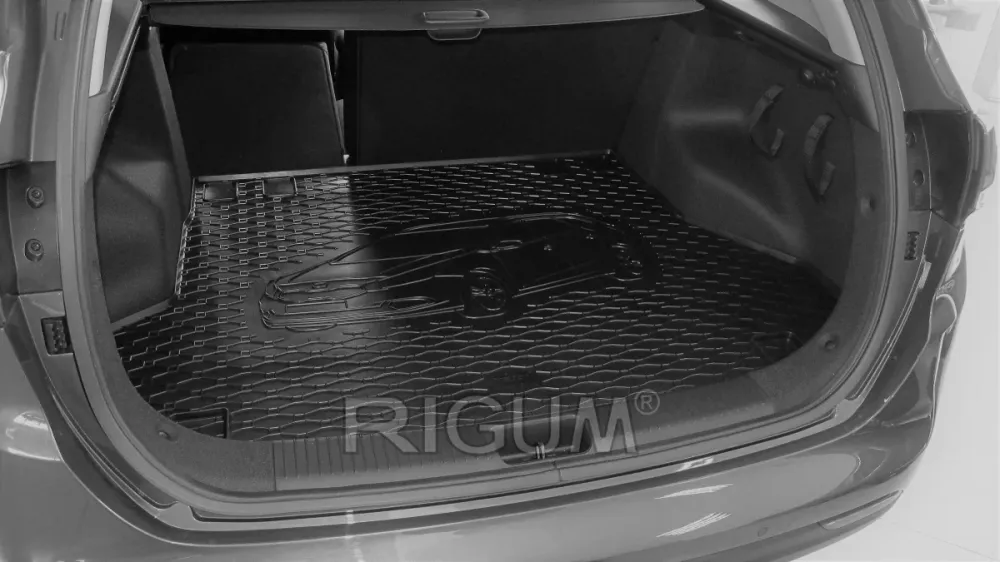 Bagasjeromsmatte Kia Ceed STV (2012-2018) – Luktfrie Gummi | Rigum