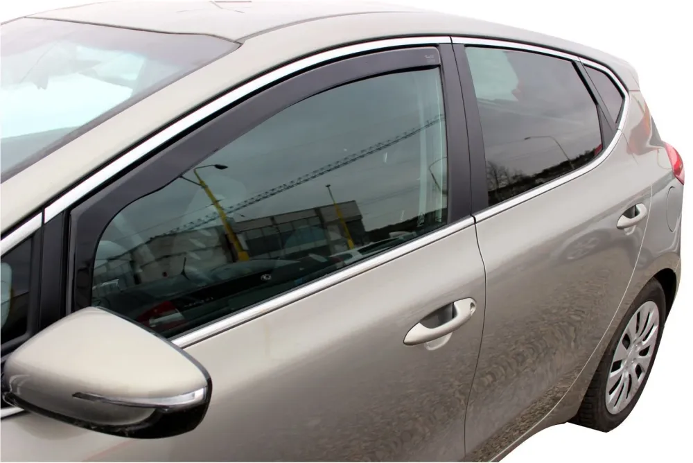 Vindavviser Kia CEE`D II 5-dørs 05/2012→ sett 2 stk. – PMMA Plexi | Heko