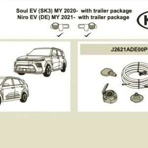 Tilhengerfeste Kia e-Niro I Facelift (2019-2022) – ukjent | Kia