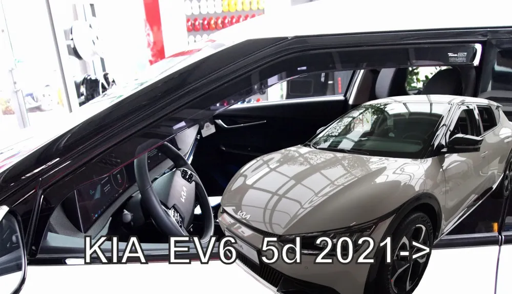 Vindavviser Kia EV6 (2021-) – PMMA Plexiglass | Heko