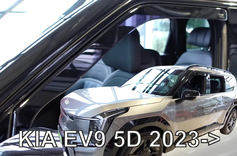 Vindavviser Kia EV9 (2023-) – PMMA Plexiglass | Heko