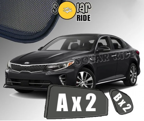 Solskjerm Kia Optima IV (2015-2020) (4 stk)